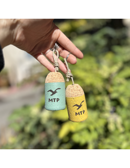 PORTE CLES BOUÉE EN LIEGE - SOPHIE JANIERE