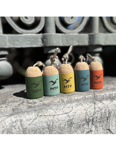 PORTE CLES BOUÉE EN LIEGE - SOPHIE JANIERE