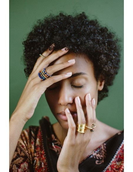 BAGUE CELESTE PIERRE - KHARMARI