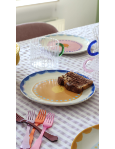 LOT DE 4 ASSIETTES FRUITS FIESTA - AND NOOK 2