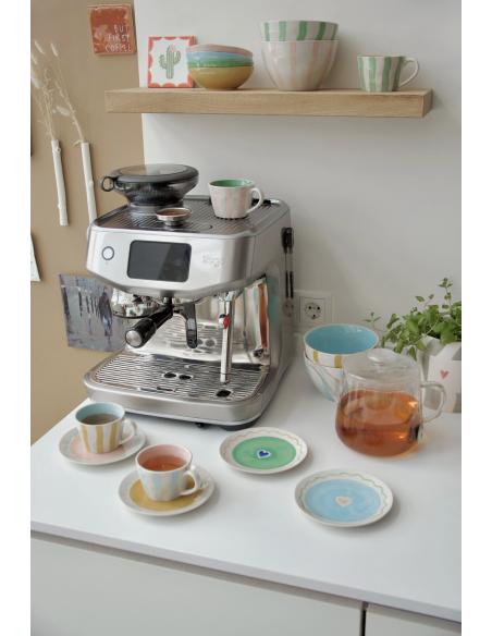 LOT DE 4 ASSIETTES COEUR - AND NOOK