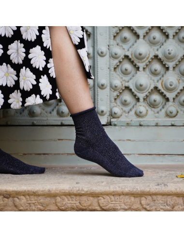 CHAUSSETTES À PAILLETTES LUREX - KLUE
