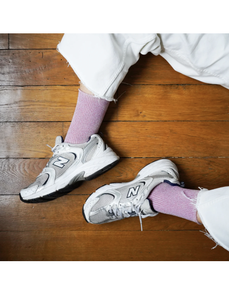 CHAUSSETTES À PAILLETTES LUREX - KLUE