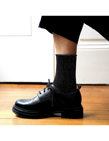 CHAUSSETTES À PAILLETTES LUREX - KLUE