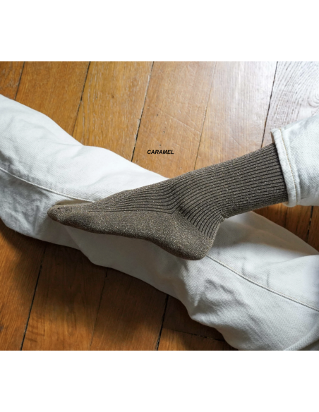 CHAUSSETTES À PAILLETTES LUREX - KLUE