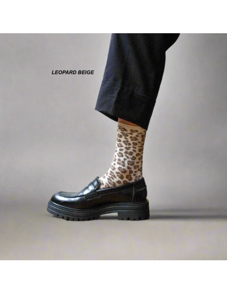 CHAUSSETTES À PAILLETTES LUREX - KLUE