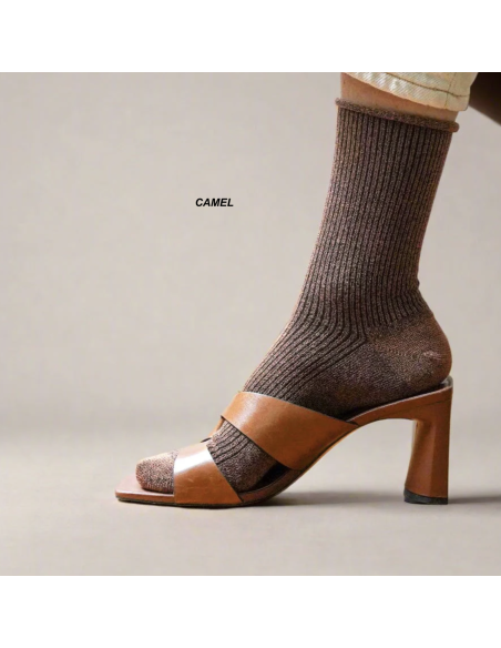 CHAUSSETTES À PAILLETTES LUREX - KLUE