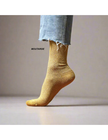 CHAUSSETTES À PAILLETTES LUREX - KLUE