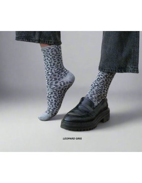 CHAUSSETTES À PAILLETTES LUREX - KLUE