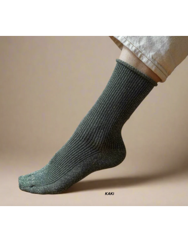 CHAUSSETTES À PAILLETTES LUREX - KLUE