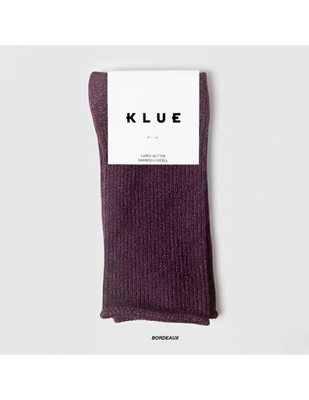 CHAUSSETTES À PAILLETTES LUREX - KLUE