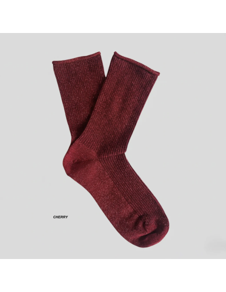 CHAUSSETTES À PAILLETTES LUREX - KLUE