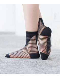 CHAUSSETTES SHIBUYA BLACK - ATELIER ST EUSTACHE