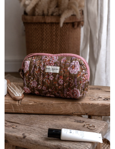 TROUSSE DE BEAUTE KIALA BISCUIT - BINDI ATELIER