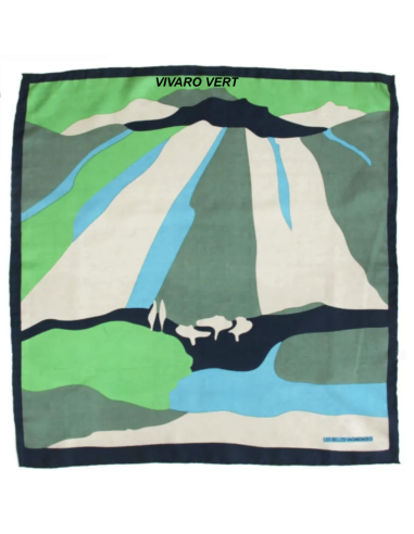 MINI FOULARD EN SOIE - LES BELLES VAGABONDES 