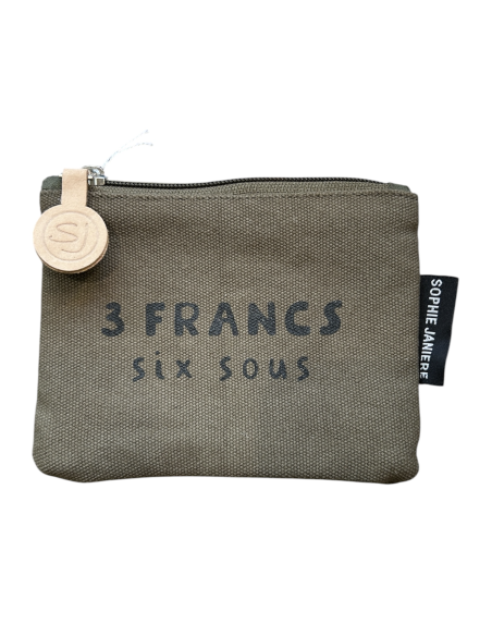 PORTE MONNAIE EN COTON - SOPHIE JANIERE