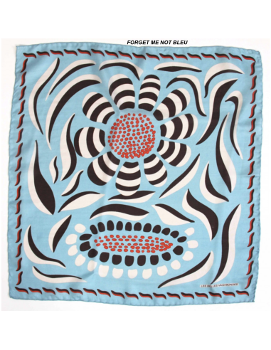 MINI FOULARD EN SOIE - LES BELLES VAGABONDES 