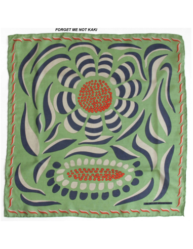 MINI FOULARD EN SOIE - LES BELLES VAGABONDES 