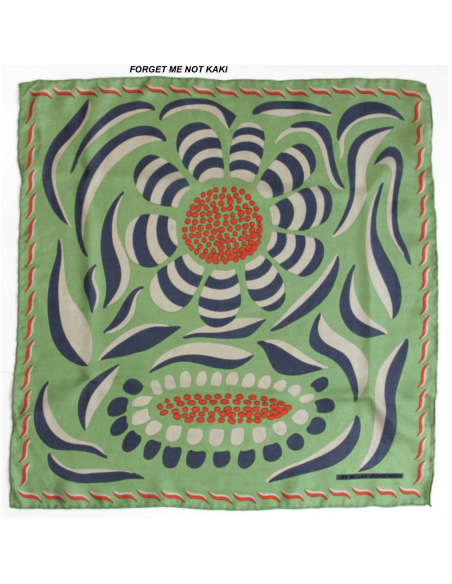 MINI FOULARD EN SOIE - LES BELLES VAGABONDES 