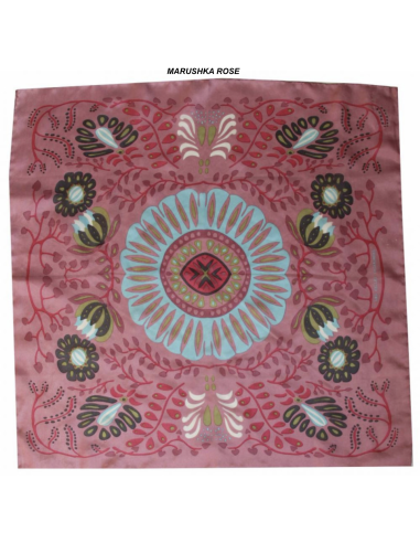 MINI FOULARD EN SOIE - LES BELLES VAGABONDES 
