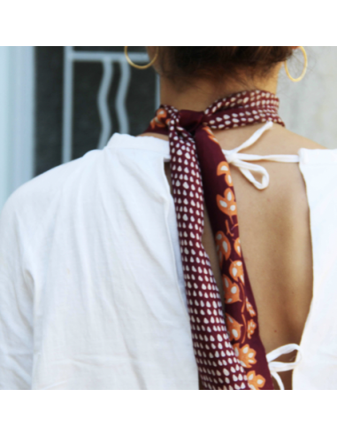 BANDEAU EN SOIE - LES BELLES VAGABONDES 