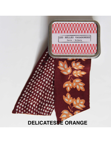 BANDEAU EN SOIE - LES BELLES VAGABONDES 