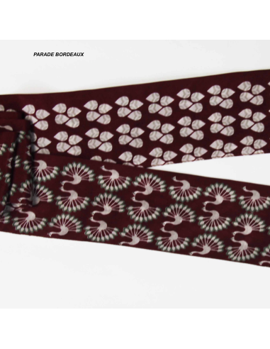 BANDEAU EN SOIE - LES BELLES VAGABONDES 