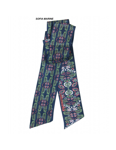 BANDEAU EN SOIE - LES BELLES VAGABONDES 