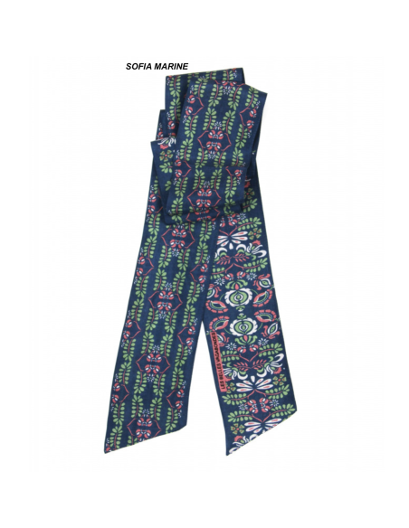 BANDEAU EN SOIE - LES BELLES VAGABONDES 