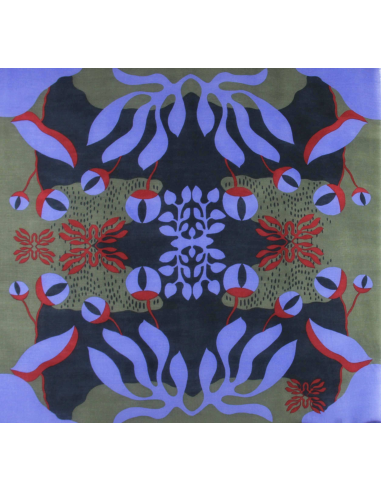 FOULARD EN LAINE 100X100 - LES BELLES VAGABONDES 