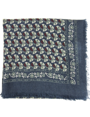 FOULARD EN LAINE 100X100 - LES BELLES VAGABONDES 