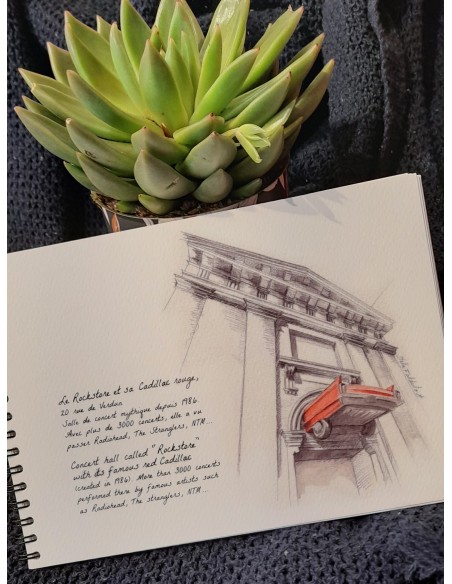 LIVRE AQUARELLE DE MONTPELLIER - STELLA FALDUTO