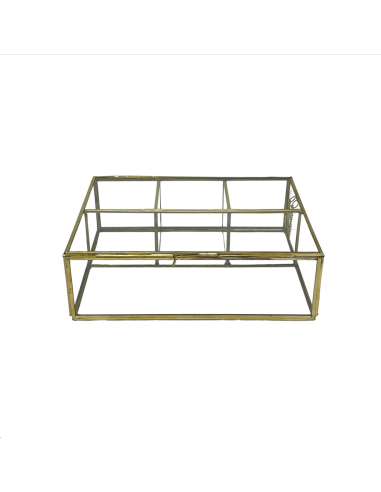 BOITE VERRE ET METAL - BAZAR DE LUXE
