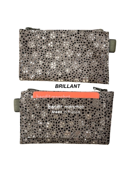 PORTE MONNAIE À SOUFFLET - BANDIT MANCHOT