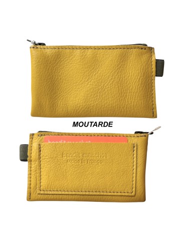 PORTE MONNAIE À SOUFFLET - BANDIT MANCHOT