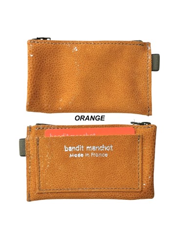 PORTE MONNAIE À SOUFFLET - BANDIT MANCHOT