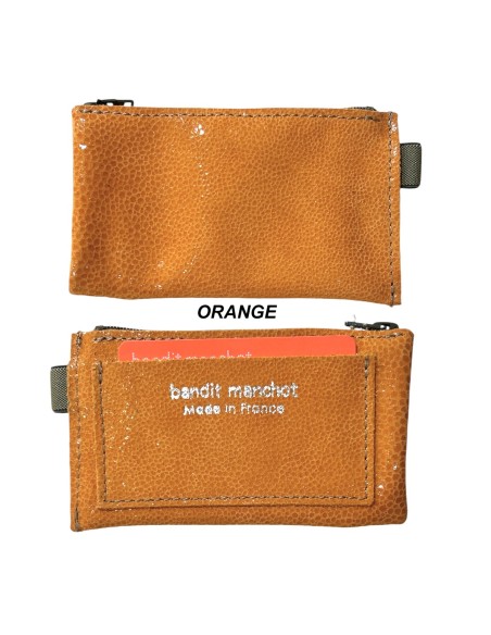 PORTE MONNAIE À SOUFFLET - BANDIT MANCHOT