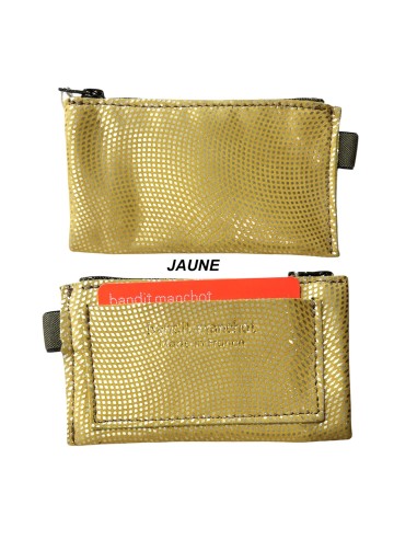 PORTE MONNAIE À SOUFFLET - BANDIT MANCHOT